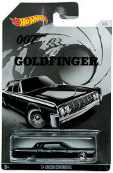 Mattel Hot Wheels - 007 - Goldfinger - 64 Lincoln Continental