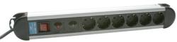 Well 6 Plug 1,5 m Switch (EXTS-6S1.5M/AL-PROT-WL)