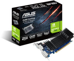 ASUS GeForce GT 730 2GB GDDR5 64bit (GT730-SL-2GD5-BRK/90YV06N2-M0NA00) Placa video