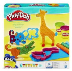 Hasbro Play-Doh: Csináld magad állatkert gyurmakészlet (B1168)