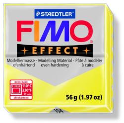 FIMO Effect égethető gyurma - Áttetsző sárga - 56 g (FM8020104)