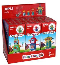 APLI Fun Dough gyurma display - Sétáló robotok 12 db (13982)