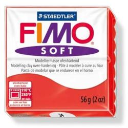 FIMO Soft égethető gyurma - Indián piros - 56 g (FM802024)
