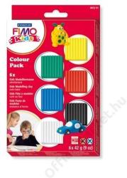 FIMO Kids Color Pack égethető gyurma készlet - 6 alapszín - 6x42 g (FM803201)