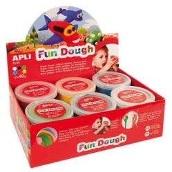 APLI Fun Dough gyurma display - Alap színek - 480 g (LCA13450)
