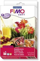 FIMO Soft Material Pack égethető gyurma készlet - Meleg színek - 6x57 g (FM802303)