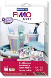 FIMO Soft Material Pack égethető gyurma készlet - Cukorszínek - 6x57 g (FM802305)