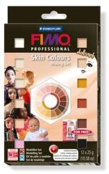 FIMO Professional Doll Art porcelángyurma kezdőkészlet - Vegyes színek - 12x25 g (FM802701P)