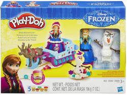Hasbro Play-Doh Jégvarázs: Anna és a varázsszán gyurmakészlet (B1860)