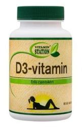 Vitamin Station D3-vitamin Tabletta 90 db