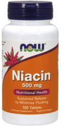 NOW Niacin Tabletta 100 db