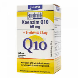 JutaVit Koenzim Q10+E-vitamin kapszula 60+6 db