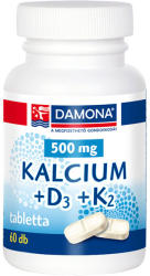 Damona Kalcium+D3+K2 tabletta 60 db