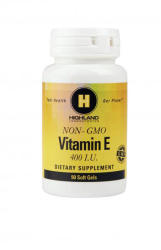 Highland Laboratories E-Vitamin Tabletta 90 db
