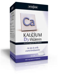 INTERHERB Kalcium+D3-vitamin kapszula 60 db