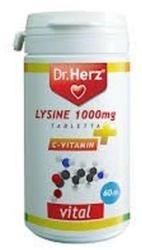 Dr. Herz Lysine 1000 mg + C-Vitamin Tabletta 60 db