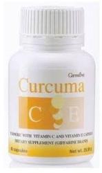 Giffarine C-E Vitaminos Curcuma Kapszula 60 db