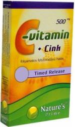 Nature's C-Vitamin + Cink kapszula 60 db