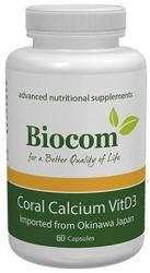 Biocom Coral Calcium 1000 mg+D3 60 db