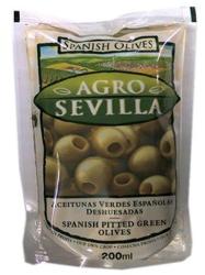 AGRO SEVILLA Magozott Zöld Olívabogyó 142 g