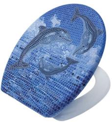 Ivanicplast Blue Ice M antibakteriális duroplast WC ülőke
