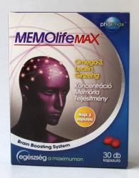 Pharmax MEMOlife Max kapszula 30 db