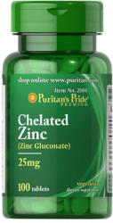 Puritan's Pride Chelated Zinc tabletta 100 db