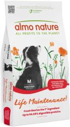 Almo Nature 12kg Almo Nature Life Maintenance Adult Medium marha & rizs száraz kutyatáp