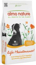 Almo Nature 12kg Almo Nature Life Maintenance Adult Medium csirke & rizs száraz kutyatáp