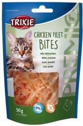 TRIXIE 3x50g Trixie Premio Chicken Filet Bites csirkefilé-falatok macskasnack