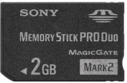 Sony MemoryStick PRO Duo 2GB (MSMT2G)