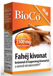 BioCo Fahéj kivonat tabletta 60 db 1500 mg