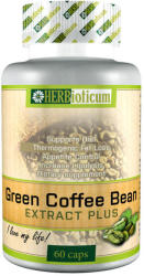 HERBioticum Green Coffee Bean Extract Plus - Zöldkávébab+Króm kapszula 60 db