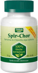 Zöldvér 100%-os Spir-Chor tabletta 60+18 db