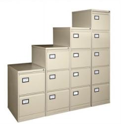 MAYAH Függőmappatároló fémszekrény, 2 fiókos, MAYAH, bézs (BICCA20) - papirdepo