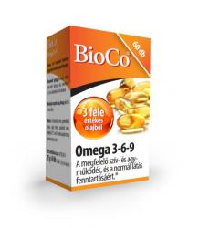 BioCo Omega 3-6-9 lágyzselatin kapszula 60 db