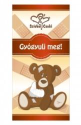 Szívből Csoki Gyógyulj Meg! 100 g