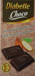 Diabette Choco Étcsokoládé Fruktózzal 80 g