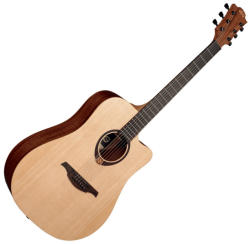 LÂG GUITARS T70DC Natural Satin