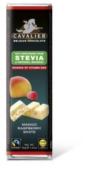 CAVALIER Fehércsokoládé Mangóval És Málnával Steviával Édesítve 40 g