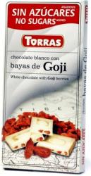 TORRAS Goji bogyós fehércsokoládé 75 g