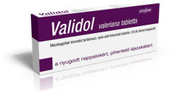 INTERHERB Validol Valeriana tabletta 20 db