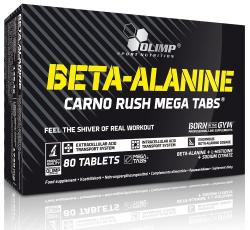 Olimp Sport Nutrition Beta-Alanine Carno Rush Mega Tabs tabletta 80 db