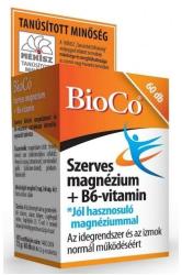 BioCo Szerves Magnézium+B6-Vitamin 60 db