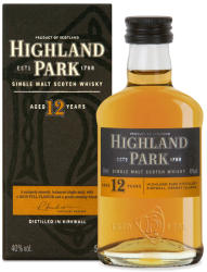 HIGHLAND PARK 12 Years 0,05 l 40%