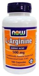 NOW L-Arginine 500 mg kapszula 100 db