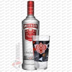SMIRNOFF Red vodka Ajándék Pohárral 0,7 l