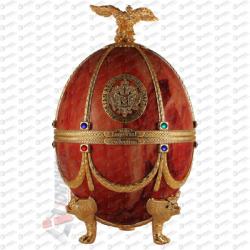 Russian Carskaja Imperial Collection Faberge Egg Marble Disagne vodka 0,7 l