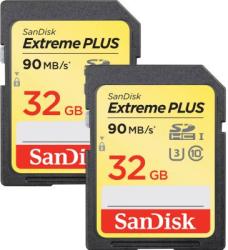 SanDisk SDHC 32GB Extreme Plus (2) SDSDXSF-032G-GNCI2