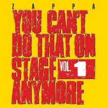 Frank Zappa You Can't Do That On Stage Anymore Vol 1